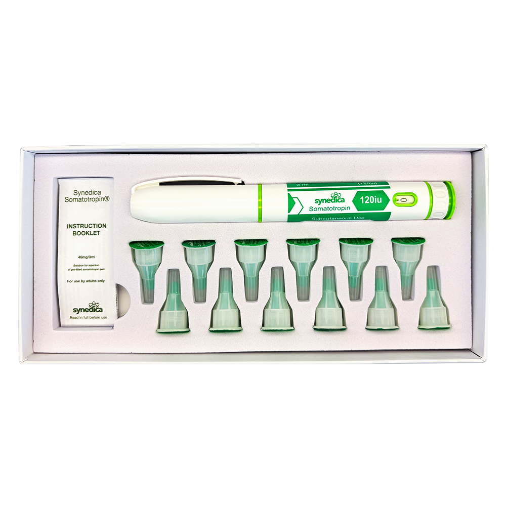 Synedica Somatotropin HGH 120iu Injection Pen Kit - Image 2