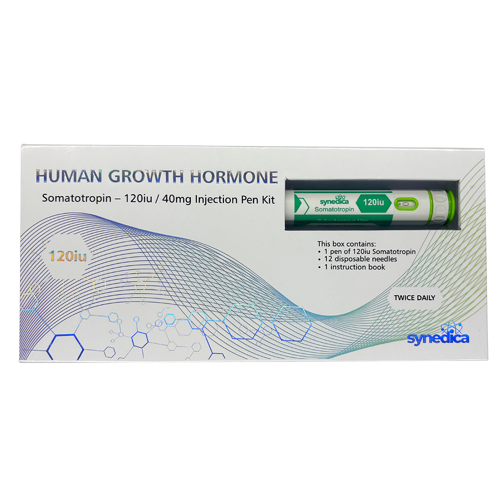 Synedica Somatotropin HGH 120iu Injection Pen Kit