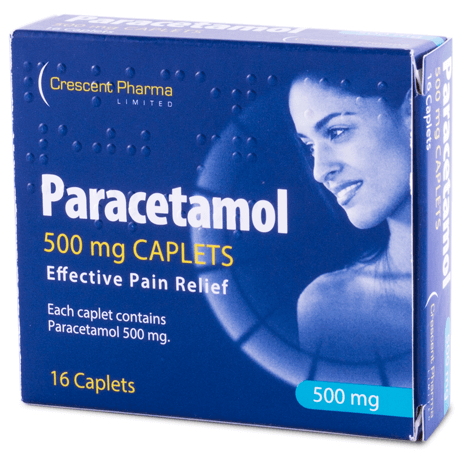 Paracetamol 500mg Caplets UK