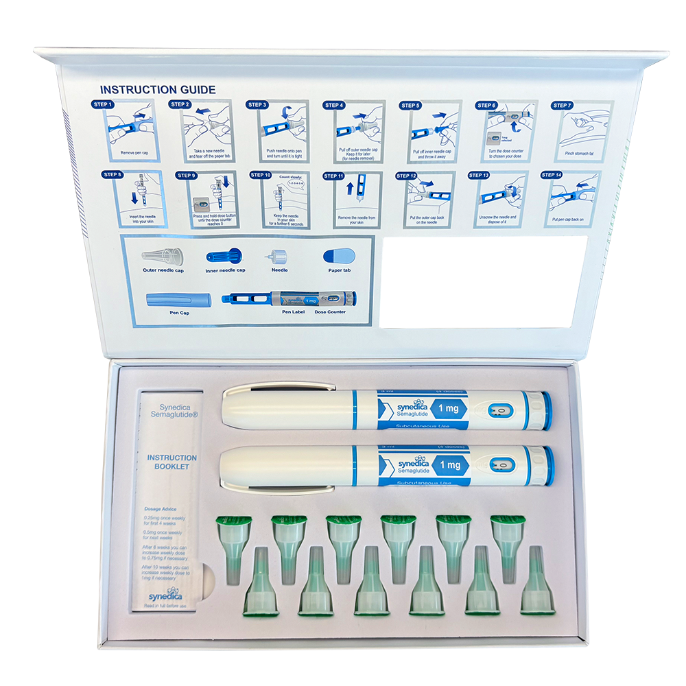 Synedica Semaglutide 8mg Injection Pen Kit - Image 3
